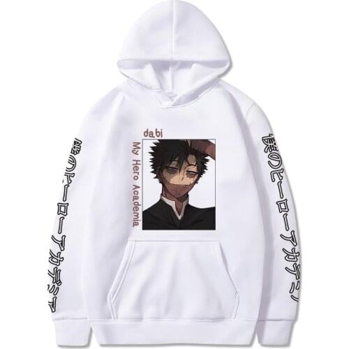 2021 My Hero Academia Sweatshirt Streetwear Printing Hoodies Pullovers Fashion Harajuku Autumn Hoodie Women Korean Style