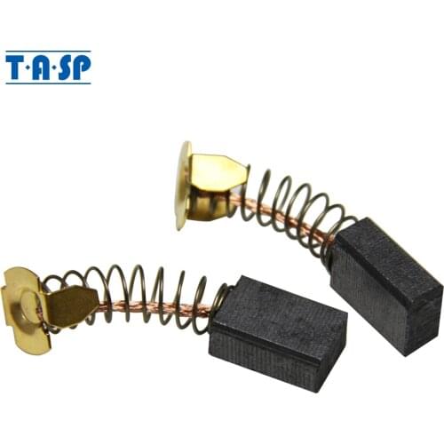 TASP 5 Pairs 15x10x6mm Carbon Brushes for Makita CB100 CB101 CB102 CB103 CB108 CB114 CB124 181030-1 191945-4