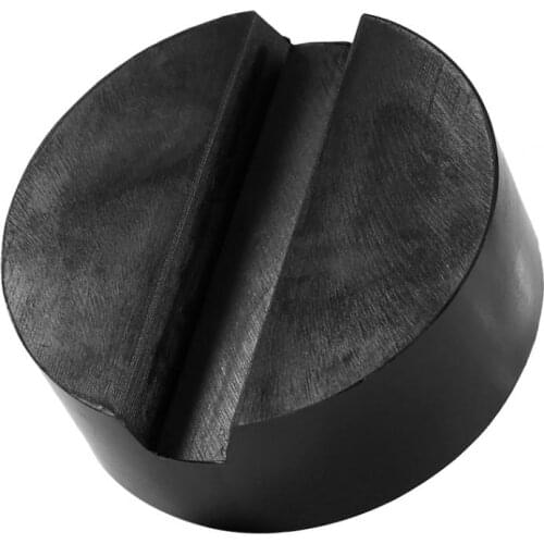 65x33mm Floor Slotted Car Rubber Jack Pad Rubber Block for Hopper Stock Bin Jack Durable