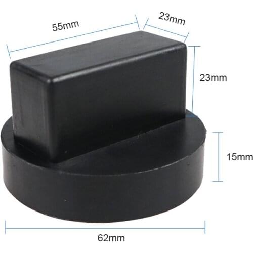 Car Rubber Lift Jack Stand Pad Rubber Slotted Frame Adapter for Mercedes S CLK Car Jack Disk Pad Protector Tool Car Accessories
