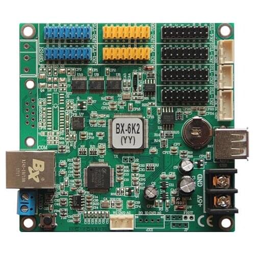 BX-6K2-YY(Ethernet) replaced the 5K1Q-YY control card upport Chinese and English voice broadcast based on the 6K2 6K3