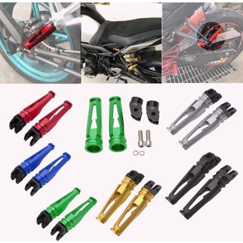 Rear Foot Peg Passenger Footrest For Triumph Speed Triple/Tiger 1050,DAYTONA 675 Aluminum