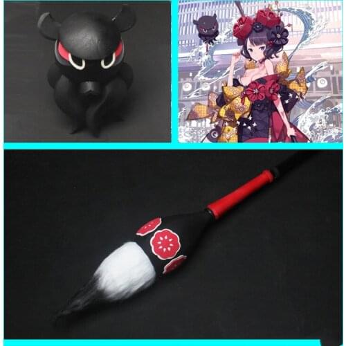 Game Fate FGO Katsushika Hokusai Brush Octopus Cosplay Replica Prop Carnival Fancy Weapon Cosplay Gift