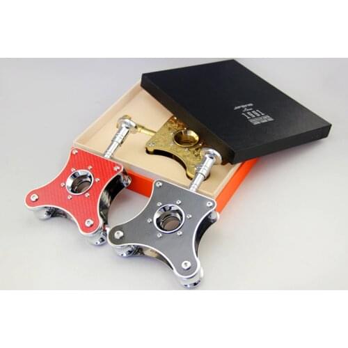 JIFENG Carbon Fiber Super Sharp Guillotine Cigar Cutter Pure Copper Cigar Scissors Table Tobacco Cutting Cigars Fit COHIBA