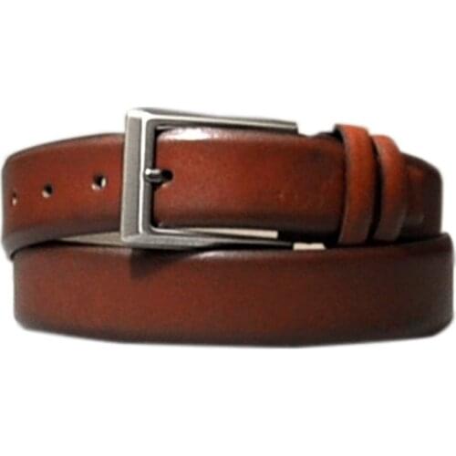 Trg Polo 11130 Real Leather Classic Men Belt, Three Different Colors, 3,5 Cm Height, 105-135 Cm Length, Custom Logo Design