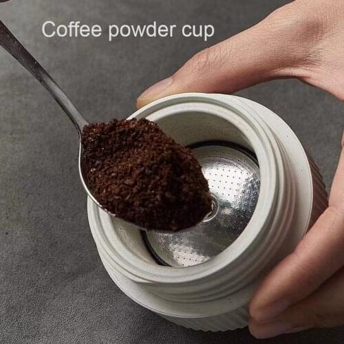 Coffee powder cup capsule base