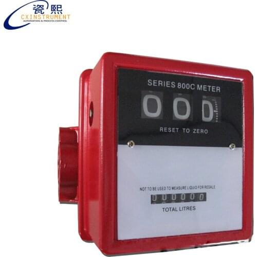 800 series 1" mechanical meter for oil