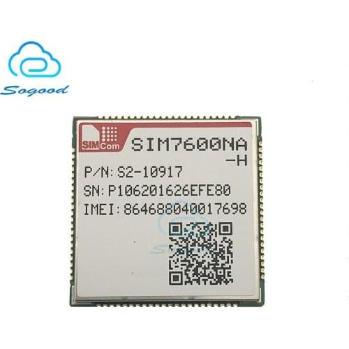 SIMCOM SIM7600NA-H LTE CAT4 Module LTE-FDD B2/B4/B5/B12/B13/B14/B25/B26/B66/B71 LTE-TDD B41 SMT type 150Mbps data transfer