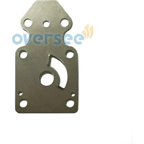 63V-44323-00 Stainless Steel Outer Plate For Yamaha Parsun 2 Stroke 15HP Outboard Motor Water Pump