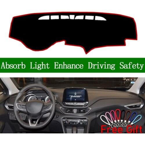 For Chevrolet orlando 2018 2019 Dashboard Cover Sun Shade Non-slip Dash Mat Pad Carpet Car Stickers Interior Accessories