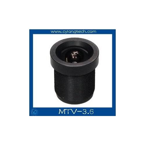 Board 3.6 mm 90 Degree Wide Angle LENS For CCTV Security Camera . free shipping.MTV-3.6