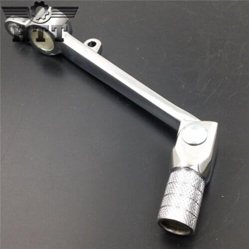 Aftermarket free shipping motorcycle parts Chrome Folding Brake Shift Pedal Foot Lever For Honda CBR 600 F4 F4i 1999-2006