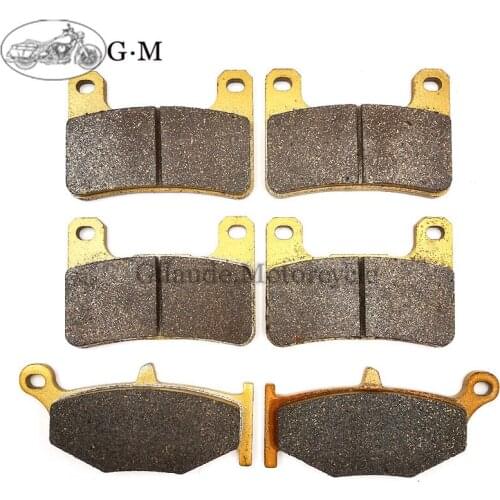Motorcycle Front / Rear Brake Pads sets For Suzuki V-Strom DL 1000 ABS 2014-2019 DL 1000XT 2018-2019 GSX 1300 R Hayabusa 08-12