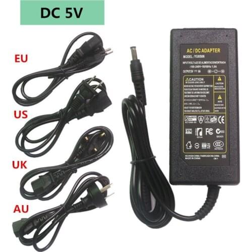 AC 100V - 240V to DC 5V 1A 2A 3A 6A 8A 10A Switching Power Supply Adapter Converter Charger Lighting Transformers For LED Strips