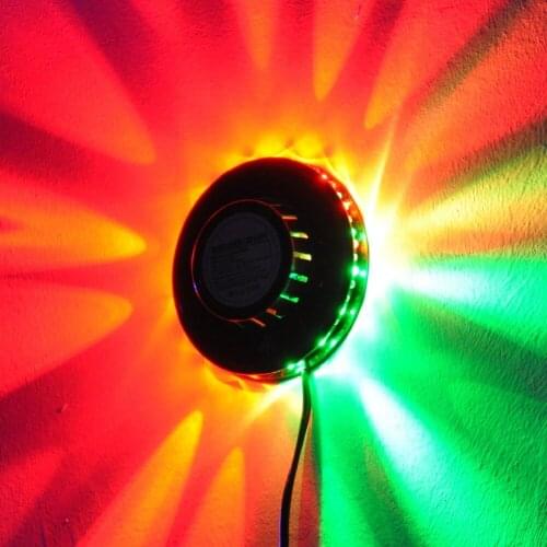 Aobolighting RGB Led Party Light Auto Rotating Sunflower Stage Lighting For Disco DJ KTV Bar Wedding DJ Show Lights