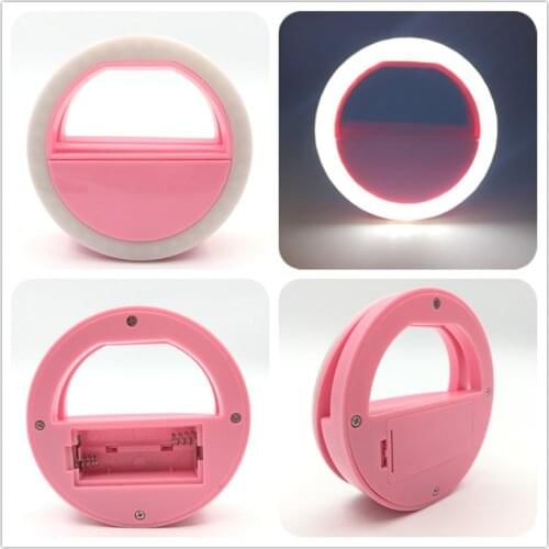 Universal LED Photography Flash Ring Selfie Light for Photo Luminous annular Lamp Night Smartphone LED Ring For xiaomi Phone