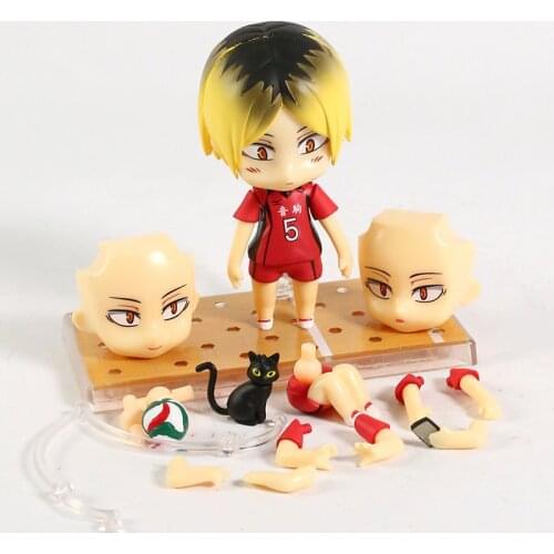 Japan Anime Haikyuu Kenma Kozume Kenma Kozume 605# Cute Mini PVC Action Figure Figurine Toy Model Statue New No Box