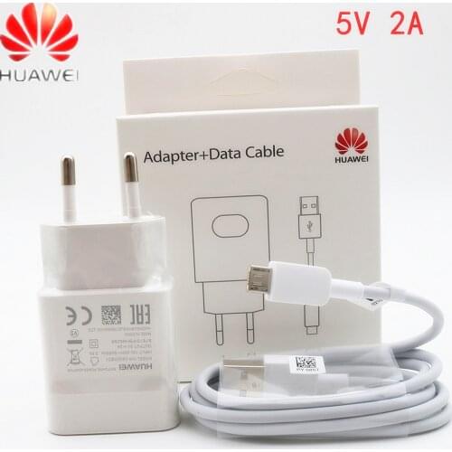 Huawei 5V2A charger Original EU Fast Charge power adapter usb micro cable for p9 8 lite honor 8x 7x y6 y7 y9 2019 p smart z 2019