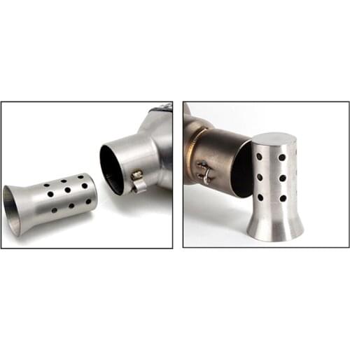 2" 86mm Silver Motorcycle Exhaust Muffler Insert Baffle DB Silencer