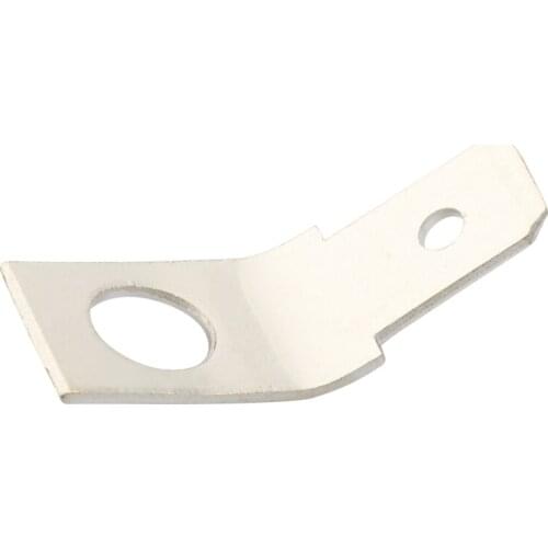 50pcs 6.3 Square horn insert curved public insert terminal