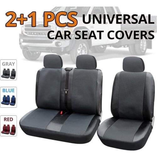 Custom 1st Row Bucket Car Seat Covers for 2015-2020 4WD Ford F-150 Jacquard with Artificial Leather
