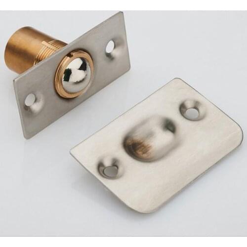 Door Ball Tension Catches for Cabinet Kitchen Bathroom Cupboards Wardrobes Roller Latches Silent Locks Stopper