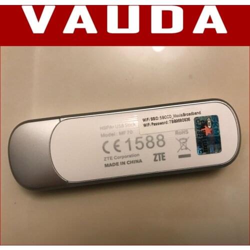 Unlocked ZTE MF70 TELSTRA 21.6M HSPA 3G WCDMA GSM USB Wireless Router SIM Card Wifi