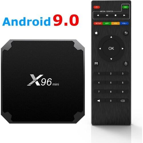 X96mini new Android 9.0 X96 mini Smart TV BOX S905W Quad Core support 2.4G Wireless WIFI media box Set-Top Box player