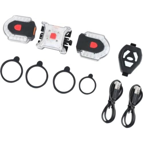 Bicycle Indicators Light Taillight Turn Signals Lights Wireless Remote Control Waterproof for Mountain Bike Road-Bike