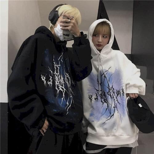 Plus Oversized Hooded Sweatshirt Women Hoodies Clothing Autumn Winter New Loose Korean Style Net Red Mid-length Top Coat