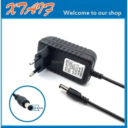 1PCS 5V1A New AC 100V-240V Converter Adapter DC 5V 1A 1000mA Power Supply EU Plug DC 5.5mm x 2.1mm Free shipping