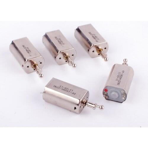 5 Pcs DC3.7V 180 Vibration Motor Strong Magnetic Silver Brush High Speed Strong Vibration For Razor