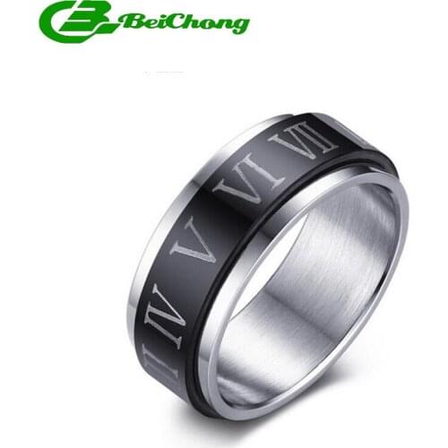 BC BeiChong Women's Silver Rings