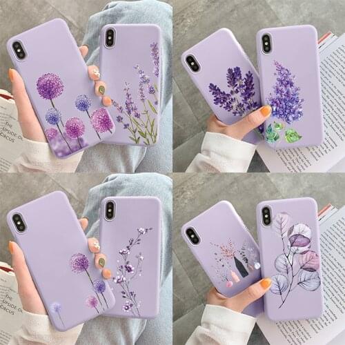 Flower Case For Funda iPhone XR 10 6 6s 7 8 Plus 7plus 11Pro 5s SE 2020 XS Max 12 11 Pro Max Mini X TPU Luxury Coque Back Cover