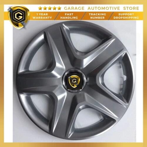 For Peugeot 14 Steel Rim Looking Unbreakable Flexible Wheel Cover 4 Pcs