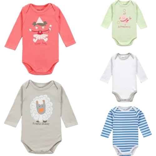 Боди с длинным рукавом для малышек HIBISCUSARA China At AliExpress