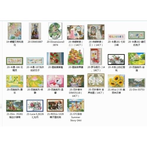 Top selling 14.99usd Flowers 3 Counted Cross Stitch 11CT 14CT 18CT DIY Chinese Cross Stitch Kits Embroidery Needlework Sets