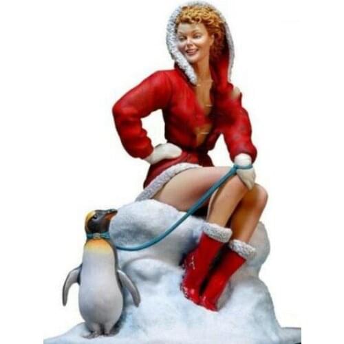 1/22 Scale Unpainted Resin Santas gift collection figure