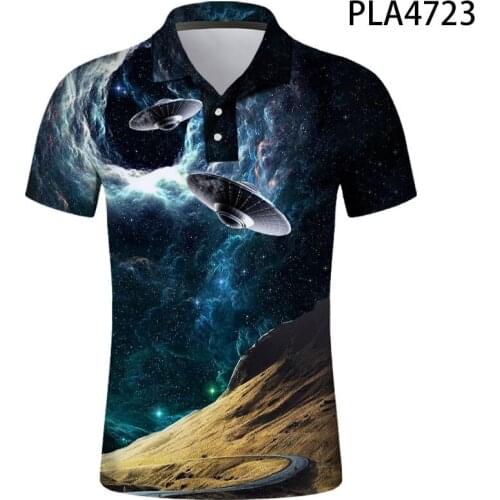 2020 New 3D Printed Ink And Wash Polo Shirt Men Fashion Camisas Streetwear Casual Harajuku Hombres Short Sleeve Ropa De Hombre