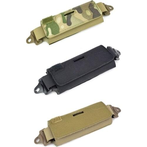 Helmet Tactical Helmet Balancing Counter Weight Bag Helmet Pouch Fast Rear Balance Battery Bags Combat Accessory