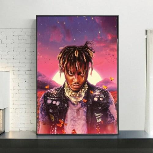 Juice Music Star Art Poster Prints Wall Art Canvas Painting Pictures for Living Room Home Decor