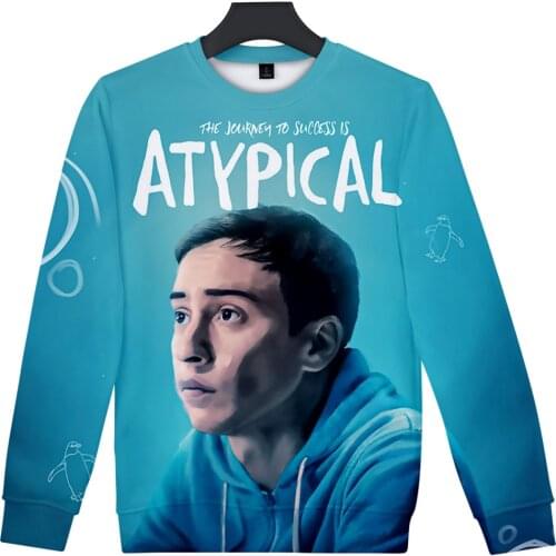 Atypical TV Series 3D Prints Crewneck Sweatshirt Women/Men Fashion Long Sleeve Sweatshirts Hot Sale Streetwear Clothes