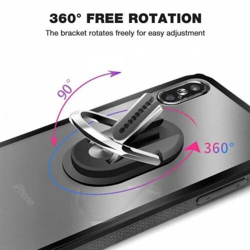 Multipurpose Mobile Phone Bracket Holder Stand 360 Degree Finger Ring Car Phone Mount Stand Air Vent For iPhone