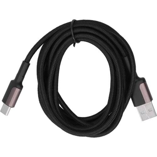 KUULAA 2M Type‑C Cable Fast Charging 3A USB Data Cable Aluminium Alloy USB‑C Data Line