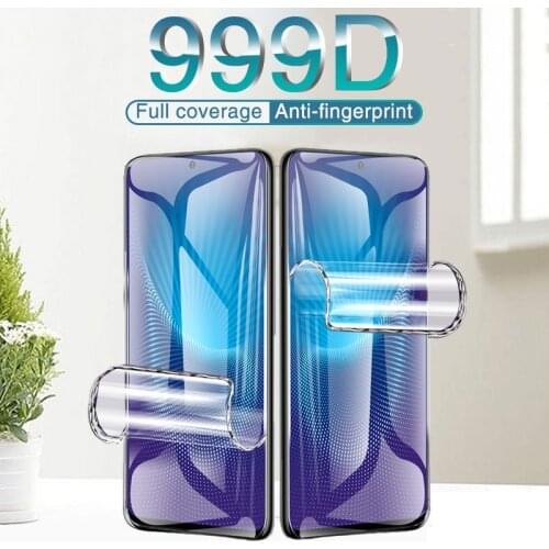 999D Screen Protector Film For Samsung Galaxy S10 S8 S9 Plus S20 Ultra Hydrogel Soft Film on Note 10 Plus 8 9 20 Ultra Not Glass