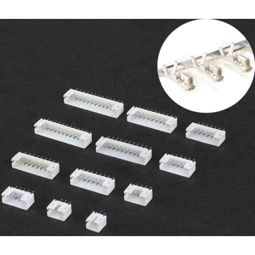 20sets/Lot PH2.0 PH 2mm Connector Straight needle Seat+Plug+Terminals 2P 3P 4P 5P 6P 7P 8P 9P 10P Connector Pitch 2.0
