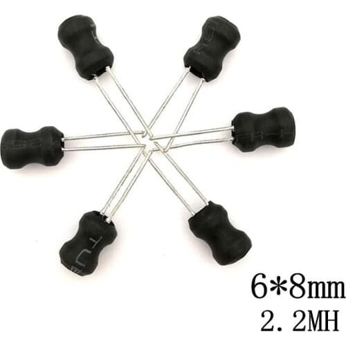 20pcs/lot Power Inductor DIP 6*8mm 2200UH 2.2MH 0608 Power Inductor