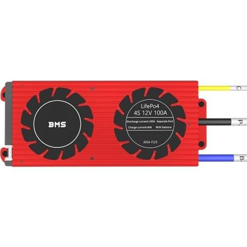 4S 12V 100A Daly BMS for LiFePO4 Battery Pack