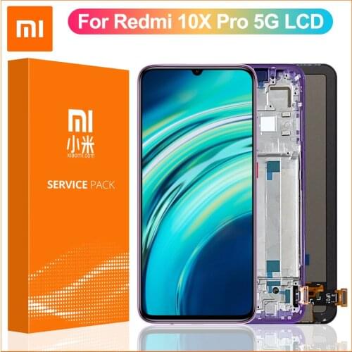 6.57'' Original for Xiaomi Redmi 10X 5G lcd display Touch Screen Digitizer Assembly for Redmi 10X 5G LCD Replacement repair part