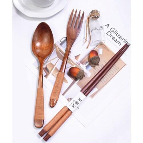 Long Thin Handle Natural Wooden Spoon Teaspoon Coffee Spoon Winding Line Design Mixing Stirring Spoon Kitchen Supplies Tableware